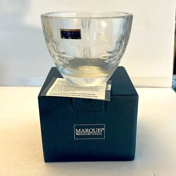 Waterford Crystal Marquis Mohegan Sun Casino Bowl 1997 NIB Made in Poland
